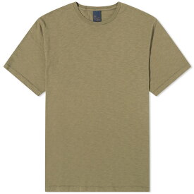 【送料無料】 ヌーディージーンズ メンズ Tシャツ トップス Nudie Roffe T-Shirt Pale Olive