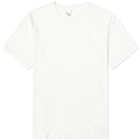 【送料無料】 ヌーディージーンズ メンズ Tシャツ トップス Nudie Roffe T-Shirt Off White
