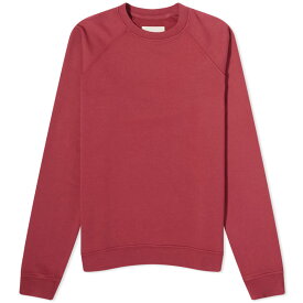 【送料無料】 フォーク メンズ パーカー・スウェット アウター Folk Rivet Sweat Pomegranate