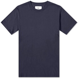 【送料無料】 フォーク メンズ Tシャツ トップス Folk Assembly T-Shirt Navy