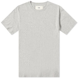 【送料無料】 フォーク メンズ Tシャツ トップス Folk Assembly T-Shirt Light Grey