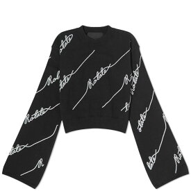 【送料無料】 ローテート レディース ニット・セーター アウター ROTATE Sequin Logo Sweater Black