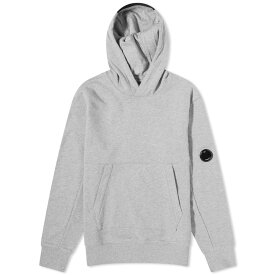 【送料無料】 シーピーカンパニー メンズ パーカー・スウェット フーディー アウター C.P. Company Arm Lens Popover Hoody Grey Melange