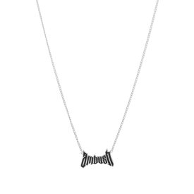 【送料無料】 アンブッシュ メンズ ネックレス・チョーカー・ペンダントトップ アクセサリー Ambush Trad Logo Charm Necklace Silver