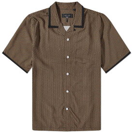 【送料無料】 ラグアンドボーン メンズ シャツ トップス Rag & Bone Avery Print Vacation Shirt Navy & Yellow