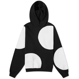 【送料無料】 マルニ メンズ パーカー・スウェット アウター Marni Polka Dot Hoodie Nero