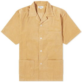 【送料無料】 ザ リアル マッコイズ メンズ シャツ トップス The Real McCoy's Joe McCoy Summer Corduroy Resort Shirt Beige