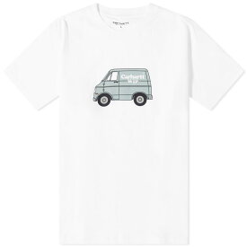 【送料無料】 カーハート メンズ Tシャツ トップス Carhartt WIP Mystery Machine Tee White