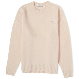 【送料無料】 アクネ ストゥディオズ メンズ ニット・セーター アウター Acne Studios Kowy AS Shetland Crew Knit Powder Pink