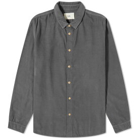 【送料無料】 フォーク メンズ シャツ トップス Folk Babycord Shirt Charcoal