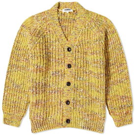 【送料無料】 ワイエムシー メンズ ニット・セーター アウター YMC Kurt Caridgan Yellow Multi