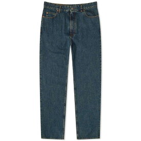 【送料無料】 マルタンマルジェラ メンズ カジュアルパンツ ボトムス MM6 Maison Margiela 5 Pocket Denim Pant Green Cast