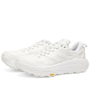 yz zbJIlIl Y Xj[J[ V[Y Hoka One One Mafate Speed 2 White & Lunar Rock