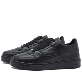 【送料無料】 リプレゼント メンズ スニーカー シューズ Represent Apex Leather Sneaker Triple Black