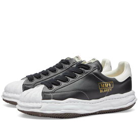 【送料無料】 ミハラ ヤスヒロ メンズ スニーカー シューズ Maison MIHARA YASUHIRO Blakey Low Leather Sneaker Black