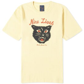 【送料無料】 ヌーディージーンズ レディース Tシャツ トップス Nudie Jeans Co Joni Nine Lives T-Shirt Citra