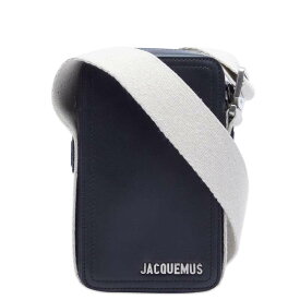【送料無料】 ジャクエムス メンズ ショルダーバッグ バッグ Jacquemus La Cuerda Vertical Cross Body Bag Black