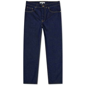 【送料無料】 メゾンキツネ メンズ デニムパンツ ボトムス Maison Kitsune Tapered Denim Jeans Washed Indigo