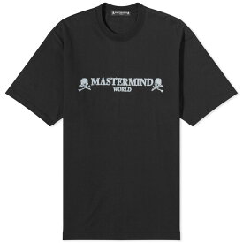 【送料無料】 マスターマインド メンズ Tシャツ トップス MASTERMIND WORLD Brilliant Logo T-Shirt Black