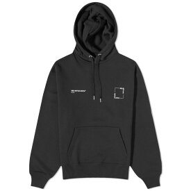 【送料無料】 エムケーアイ メンズ パーカー・スウェット アウター MKI Square Logo Hoodie Black