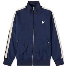 【送料無料】 パーム・エンジェルス メンズ ジャケット・ブルゾン アウター Palm Angels Monogram Classic Track Jacket Navy