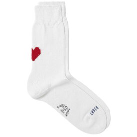 【送料無料】 ロスターソックス メンズ 靴下 アンダーウェア Rostersox Heart by X Socks White