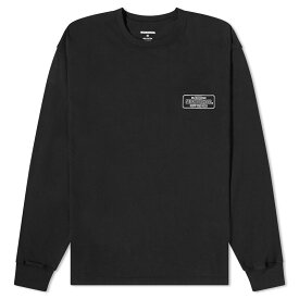 【送料無料】 ネイバーフッド メンズ Tシャツ トップス Neighborhood Long Sleeve LS-1 T-Shirt Black