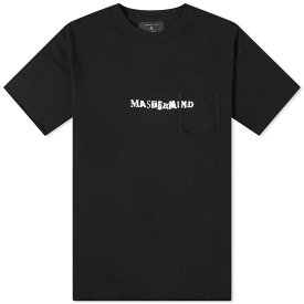 【送料無料】 ジョンエリオット メンズ Tシャツ トップス John Elliott x MASTERMIND JAPAN Distress Lucky Pocket T-Shir Black