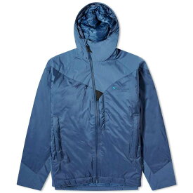 【送料無料】 クレッタルムーセン メンズ ジャケット・ブルゾン アウター Klattermusen Bifrost Hooded Jacket Monkshood Blue