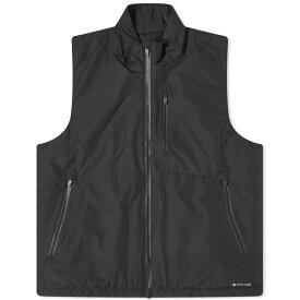 【送料無料】 スノーピーク メンズ ベスト アウター Snow Peak Gore-Tex Windstopper Warm Vest Black
