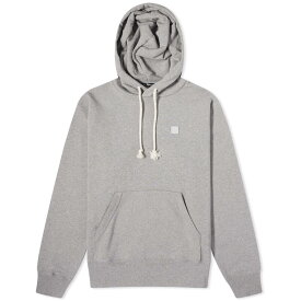 【送料無料】 アクネ ストゥディオズ メンズ パーカー・スウェット アウター Acne Studios Fairah X Face Hoodie Light Grey Melange