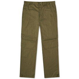 【送料無料】 マハリシ メンズ カジュアルパンツ ボトムス Maharishi Tiger Mebroided Snopant Olive