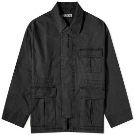 【送料無料】 アクネ ストゥディオズ メンズ ジャケット・ブルゾン アウター Acne Studios Ostera Cotton Ripstop Jacket Black