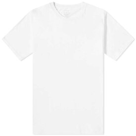 【送料無料】 セーブカーキユナイテッド メンズ Tシャツ トップス Save Khaki Supima Crew T-Shirt White