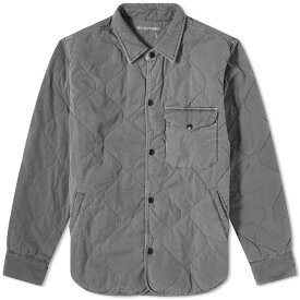【送料無料】 セーブカーキユナイテッド メンズ ジャケット・ブルゾン アウター Save Khaki Quilted Shirt Jacket Black