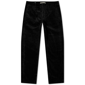 【送料無料】 ノースプロジェクト メンズ カジュアルパンツ ボトムス Norse Projects Aros Regular Wide Cord Chino Black