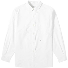 【送料無料】 ナナミカ メンズ シャツ トップス Nanamica Button Down Wind Shirt White