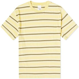 【送料無料】 ヌーディージーンズ メンズ Tシャツ トップス Nudie Leffe Breton Stripe T-Shirt Citra