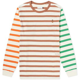 【送料無料】 ポップトレーディングカンパニー メンズ Tシャツ トップス POP Trading Company x Miffy Long Sleeve Multi Stripe T-Shirt Multi