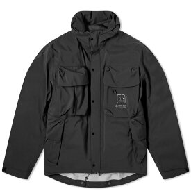 【送料無料】 シーピーカンパニー メンズ ジャケット・ブルゾン アウター C.P. Company Gore-Tex Infinium 3L Hooded Jacket Black