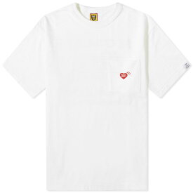 【送料無料】 ヒューマンメイド メンズ Tシャツ トップス Human Made Tiger Pocket T-Shirt White