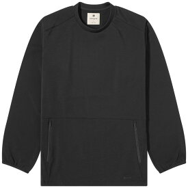 【送料無料】 スノーピーク メンズ ニット・セーター アウター Snow Peak Active Comfort Sweater Black
