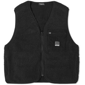 【送料無料】 プレジャーズ メンズ ベスト アウター Pleasures Infinite Reversible Vest Black