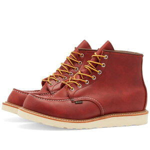 yz bhEBO Y u[cECu[c V[Y Red Wing 8864 Heritage Work 6" Moc Toe Gore-Tex Boot Russet Taos
