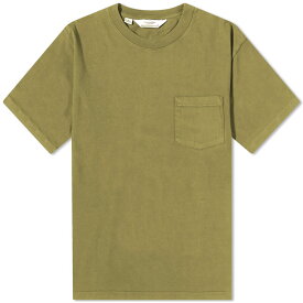 【送料無料】 バテンウェア メンズ Tシャツ トップス Battenwear Pocket T-Shirt Olive