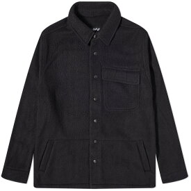 【送料無料】 カブー メンズ シャツ トップス Kavu Shuksan Pile Fleece Overshirt Black