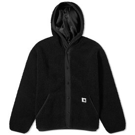 【送料無料】 カーハート レディース パーカー・スウェット アウター Carhartt WIP Elliot High Neck Fleece Liner Black