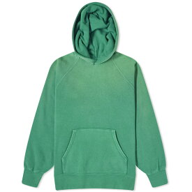 【送料無料】 ビズビム レディース パーカー・スウェット パーカー アウター Visvim Raglan Hoodie Green