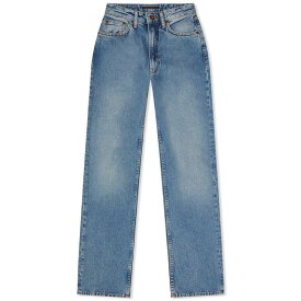 【送料無料】 ヌーディージーンズ レディース デニムパンツ ジーンズ ボトムス Nudie Jeans Co Clean Eileen Vintage Dreams Blue