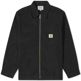 【送料無料】 カーハート メンズ シャツ トップス Carhartt WIP Craft Zip Overshirt Black